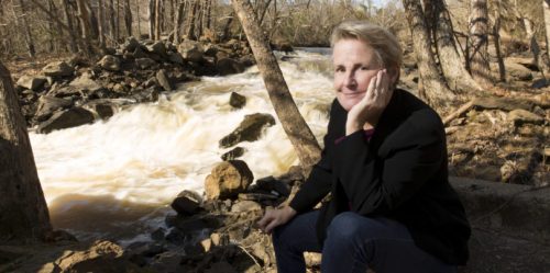Venturing into the unknown: Cathy Pringle carves a career in the science of streams